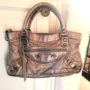 Balenciaga Rare Metallic Bag